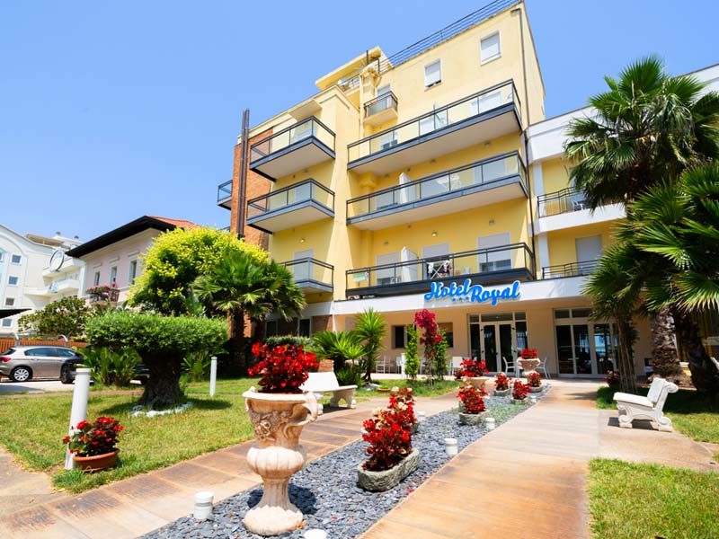 Panoramica dell'Hotel Royal